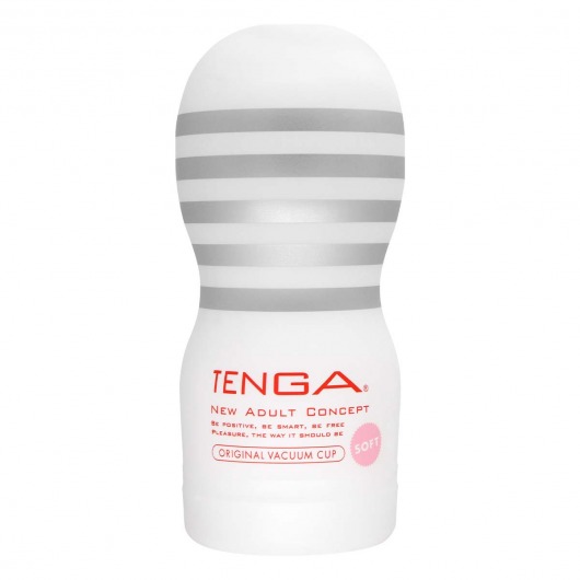 Мастурбатор TENGA Original Vacuum Cup Soft - Tenga - в Мурманске купить с доставкой