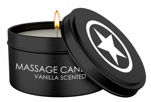 Массажная свеча с ароматом ванили Massage Candle - Shots Media BV - купить с доставкой в Мурманске