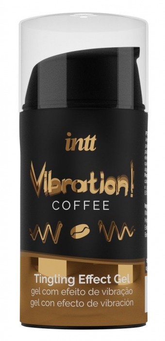 Жидкий интимный гель с эффектом вибрации Vibration! Coffee - 15 мл. - INTT - купить с доставкой в Мурманске