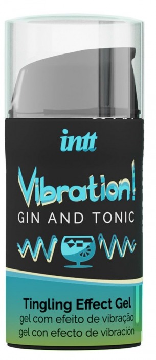 Жидкий интимный гель с эффектом вибрации Vibration! Gin   Tonic - 15 мл. - INTT - купить с доставкой в Мурманске