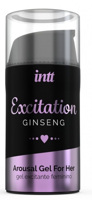 Женский возбуждающий интимный гель Excitation Ginseng - 15 мл. - INTT - купить с доставкой в Мурманске