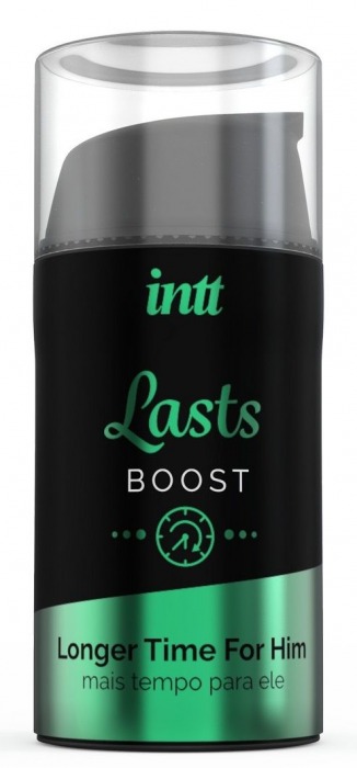 Мужской интимный гель для продления эрекции Lasts Boost - 15 мл. - INTT - купить с доставкой в Мурманске