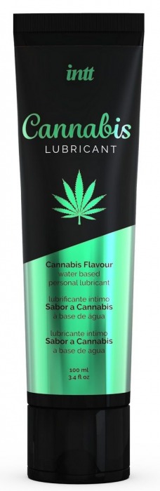 Интимный гель на водной основе Cannabis Lubricant - 100 мл. - INTT - купить с доставкой в Мурманске