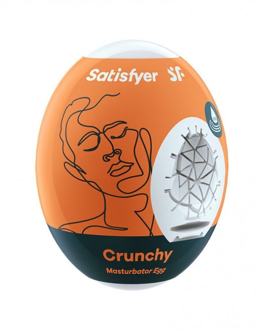 Мастурбатор-яйцо Satisfyer Crunchy Mini Masturbator - Satisfyer - в Мурманске купить с доставкой