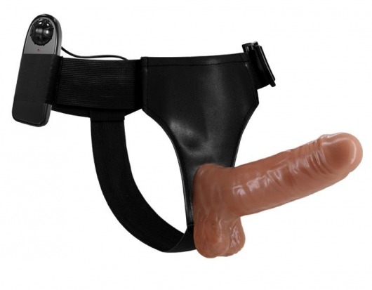 Страпон на трусиках с вибрацией Ultra Passionate Harness - 16 см. - Baile - купить с доставкой в Мурманске