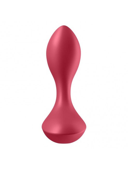 Красный вибромассажёр простаты Satisfyer Backdoor Lover - 14 см. - Satisfyer - в Мурманске купить с доставкой