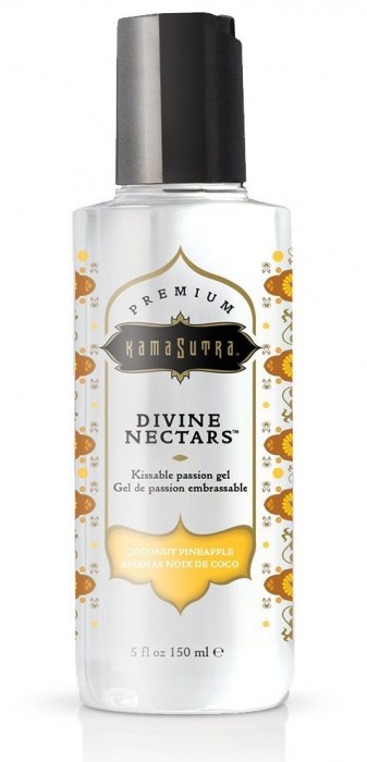 Гель-лубрикант на водной основе Divine Nectars Vanilla с ароматом ванили - 150 мл. - Kama Sutra - купить с доставкой в Мурманске