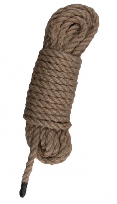 Пеньковая веревка для связывания Hemp Rope - 5 м. - Easy toys - купить с доставкой в Мурманске