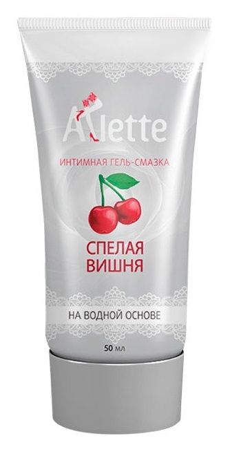 Интимная гель-смазка на водной основе Arlette  Спелая вишня  - 50 мл. - Arlette - купить с доставкой в Мурманске