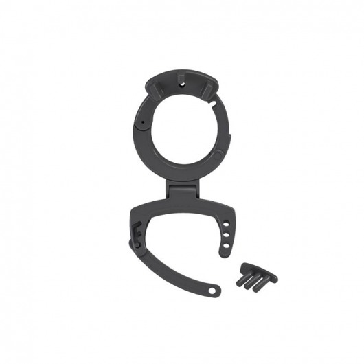 Кольцо с зажимом для мошонки для пояса верности Pubic Enemy - MyStim - купить с доставкой в Мурманске
