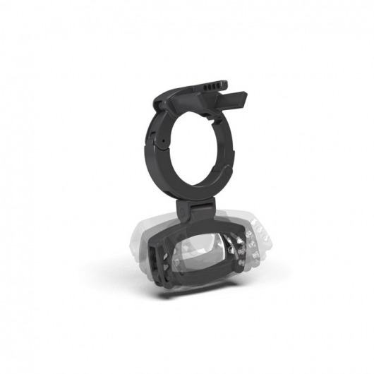 Кольцо с зажимом для мошонки для пояса верности Pubic Enemy - MyStim - купить с доставкой в Мурманске