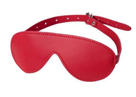 Красная маска Anonymo из искусственной кожи - ToyFa - купить с доставкой в Мурманске