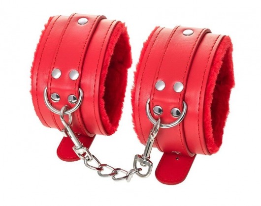 Красные оковы Anonymo из искусственной кожи - ToyFa - купить с доставкой в Мурманске