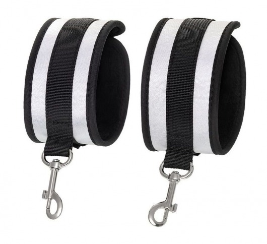 Серебристо-черные оковы Anonymo - ToyFa - купить с доставкой в Мурманске