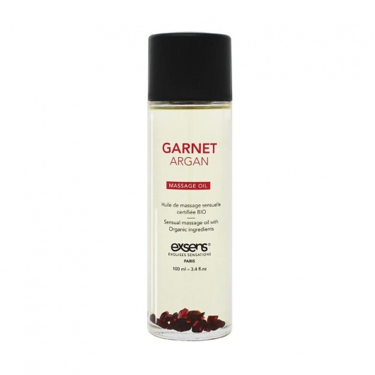 Органическое массажное масло GARNET ARGAN - 100 мл. - Exsens - купить с доставкой в Мурманске