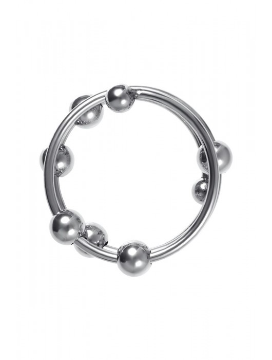 Большое металлическое кольцо под головку пениса - ToyFa - купить с доставкой в Мурманске