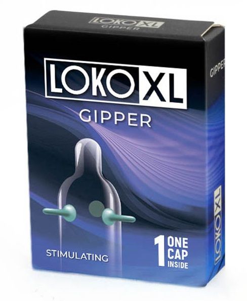 Стимулирующая насадка на пенис LOKO XL GIPPER - Sitabella - в Мурманске купить с доставкой