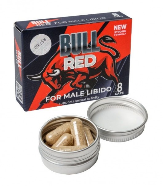 Пищевой концентрат для мужчин BULL RED - 8 капсул - Sitabella - купить с доставкой в Мурманске