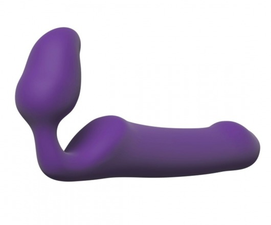 Фиолетовый безремневой страпон Queens L - Adrien Lastic - купить с доставкой в Мурманске