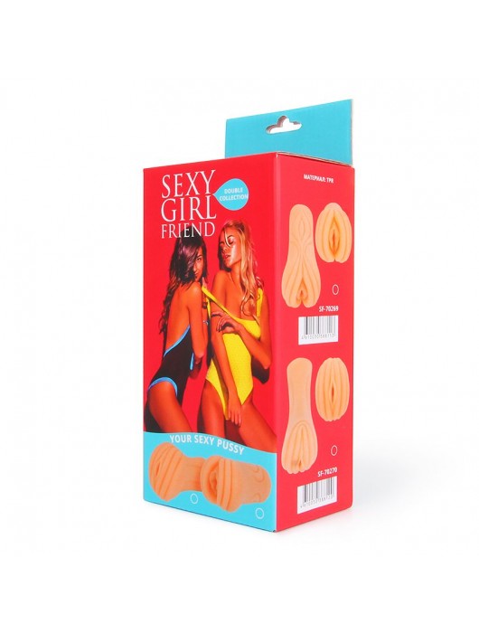 Телесный мастурбатор-вагина с рельефным тоннелем - Bior toys - в Мурманске купить с доставкой