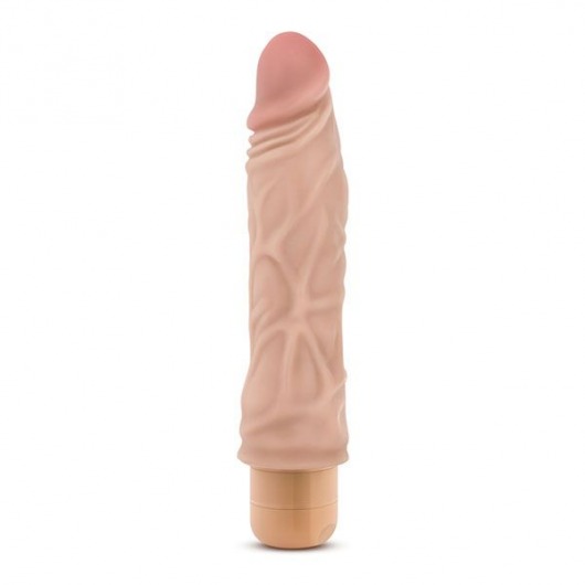 Телесный вибратор-реалистик Cock Vibe 10 - 21,6 см. - Blush Novelties