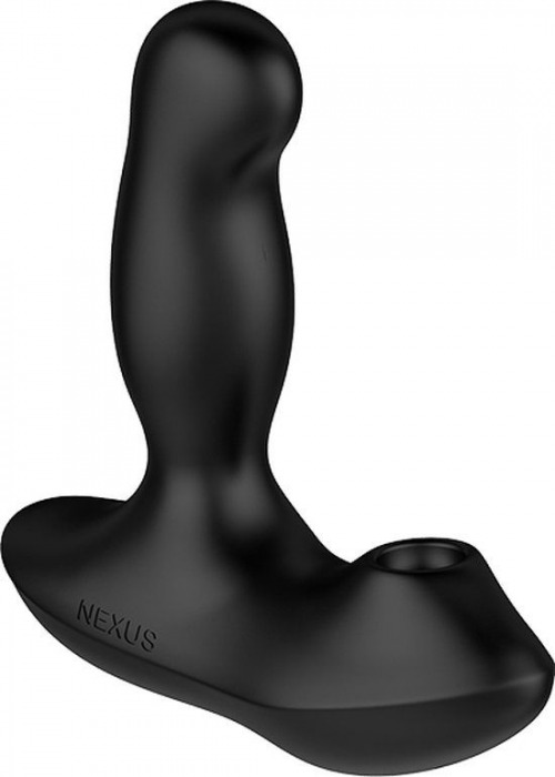 Черный вибратор-ротатор для стимуляции простаты Nexus Revo Air - Nexus Range - в Мурманске купить с доставкой