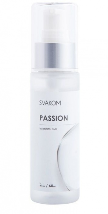 Смазка на водной основе Passion Intimate Gel - 60 мл. - Svakom - купить с доставкой в Мурманске