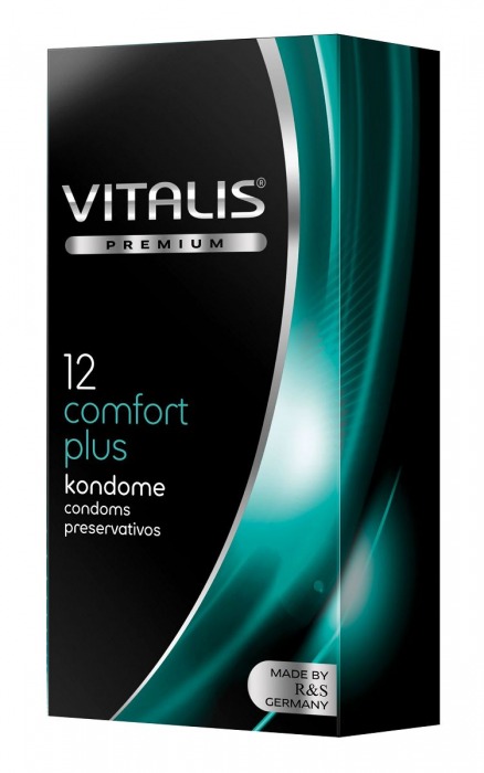 Контурные презервативы VITALIS PREMIUM comfort plus - 12 шт. - Vitalis - купить с доставкой в Мурманске