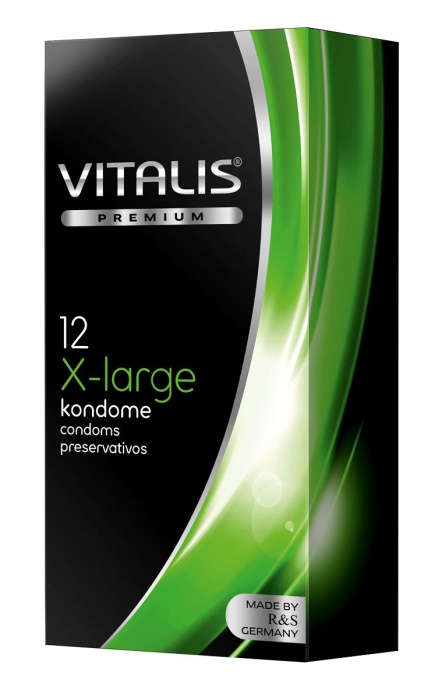 Презервативы увеличенного размера VITALIS PREMIUM x-large - 12 шт. - Vitalis - купить с доставкой в Мурманске