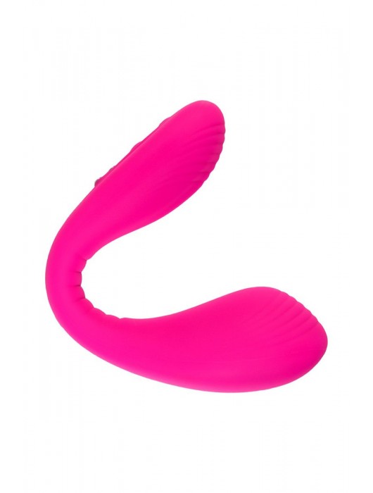 Ярко-розовый многофункциональный стимулятор для пар Dolce - Lovense