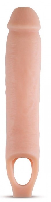 Телесная насадка на пенис 11.5 Inch Cock Sheath Penis Extender - 29,2 см. - Blush Novelties - в Мурманске купить с доставкой