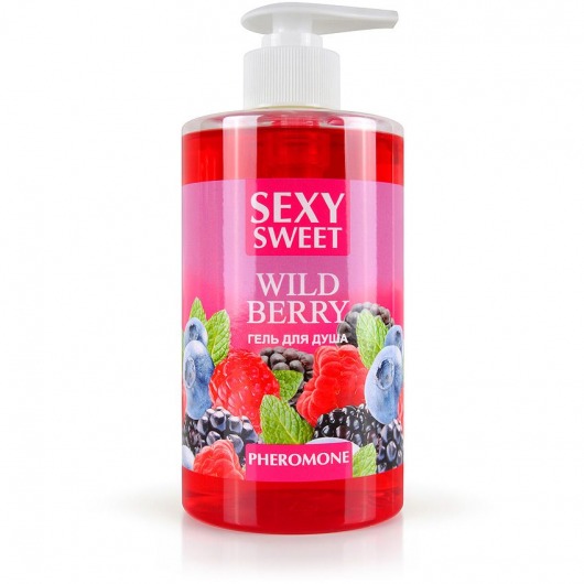 Гель для душа Sexy Sweet Wild Berry с ароматом лесных ягод и феромонами - 430 мл. -  - Магазин феромонов в Мурманске