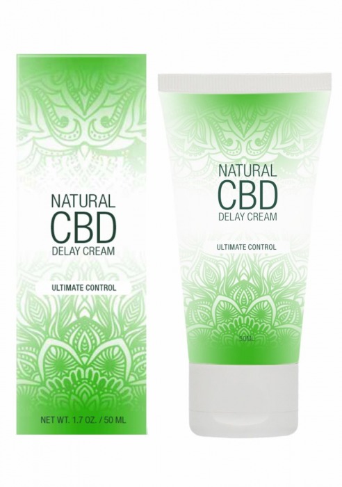 Крем-пролонгатор Natural CBD Delay Cream - 50 мл. - Shots Media BV - купить с доставкой в Мурманске