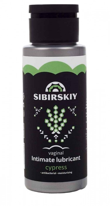 Интимный лубрикант на водной основе SIBIRSKIY с ароматом кипариса - 100 мл. - Sibirskiy - купить с доставкой в Мурманске