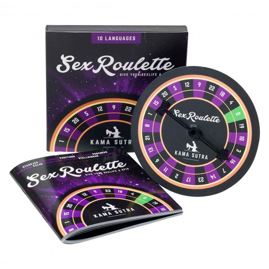 Настольная игра-рулетка Sex Roulette Kamasutra - Tease&Please - купить с доставкой в Мурманске