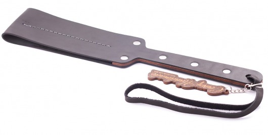 Гладкий мягкий удлиненный пэддл с заклепками - 32 см. - Crazy Handmade - купить с доставкой в Мурманске