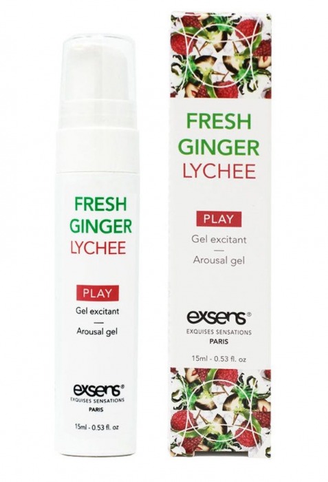 Возбуждающий гель Fresh Ginger Lychee Arousal Gel - 15 мл. - Exsens - купить с доставкой в Мурманске