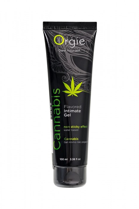 Интимный гель на водной основе ORGIE Lube Tube Cannabis - 100 мл. - ORGIE - купить с доставкой в Мурманске