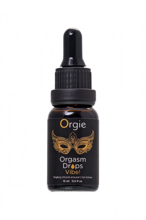 Возбуждающий гель для клитора ORGIE Orgasm Drops Vibe - 15 мл. - ORGIE - купить с доставкой в Мурманске