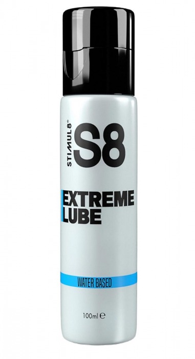 Лубрикант на водной основе S8 Extreme Lube - 100 мл. - Stimul8 - купить с доставкой в Мурманске