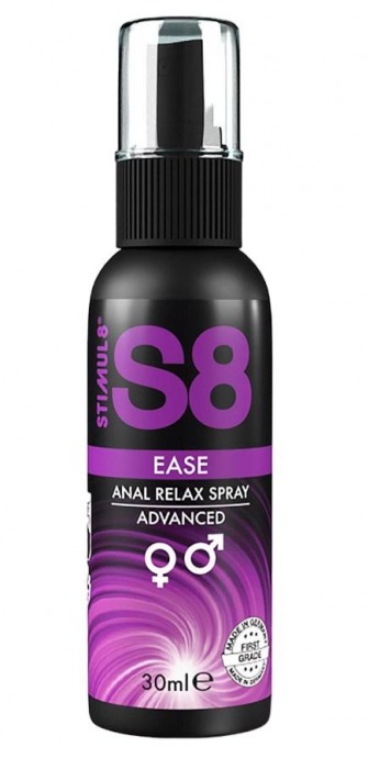 Расслабляющий анальный спрей S8 Ease Anal Relax Spray - 30 мл. - Stimul8 - купить с доставкой в Мурманске