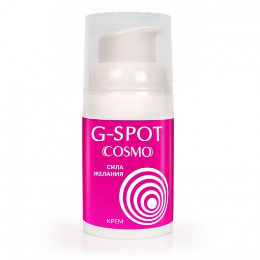 Стимулирующий интимный крем для женщин Cosmo G-spot - 28 гр. - Биоритм - купить с доставкой в Мурманске