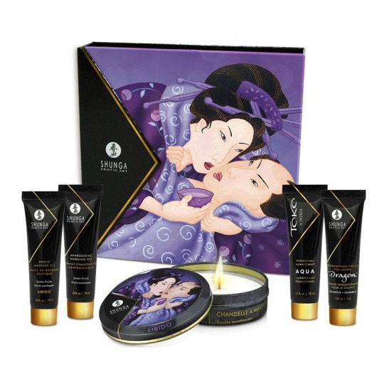 Подарочный набор Geishas secret из 5 предметов - Shunga - купить с доставкой в Мурманске