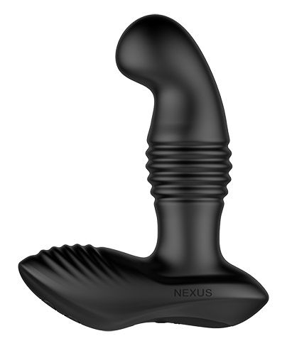 Черный массажер простаты Nexus Thrust с возвратно-поступательными движениями - 13,8 см. - Nexus Range - в Мурманске купить с доставкой