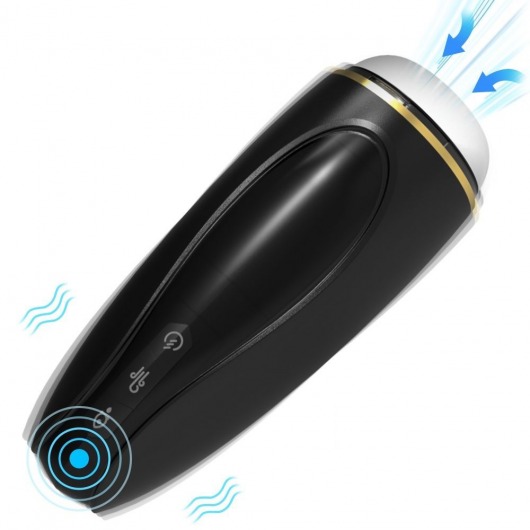 Роскошный мастурбатор Hawk с вибрацией, всасыванием и сдавливанием - S-HANDE - в Мурманске купить с доставкой