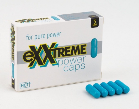 БАД для мужчин eXXtreme power caps men - 5 капсул (580 мг.) - HOT - купить с доставкой в Мурманске