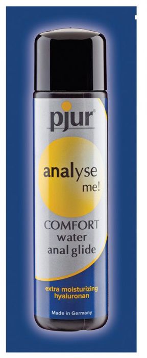 Анальный лубрикант pjur ANALYSE ME Comfort Water Anal Glide - 2 мл. - Pjur - купить с доставкой в Мурманске