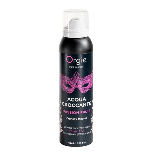Хрустящая пенка для массажа Acqua Croccante Passion Fruit - 150 мл. - ORGIE - купить с доставкой в Мурманске