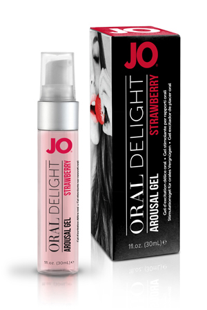 Клубничный лубрикант для оральных ласк Oral Delight Strawberry Sensation - 30 мл. - System JO - купить с доставкой в Мурманске