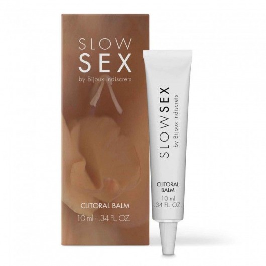 Бальзам для клитора Slow Sex Clitoral Balm - 10 мл. - Bijoux Indiscrets - купить с доставкой в Мурманске